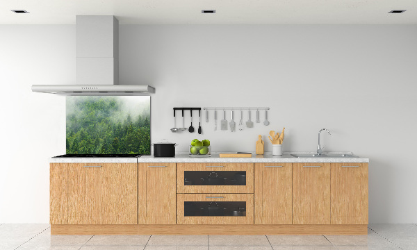 Kitchen splashback Mysterious forest