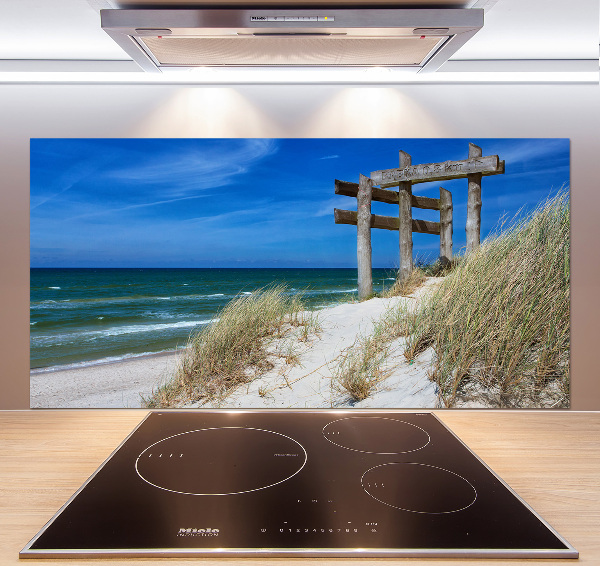 Cooker splashback Coastal dunes