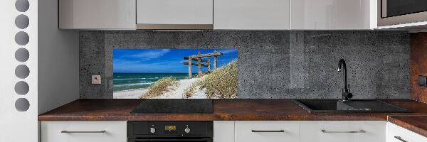 Cooker splashback Coastal dunes