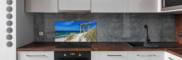 Cooker splashback Coastal dunes