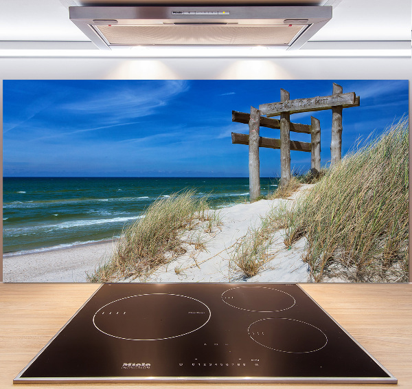 Cooker splashback Coastal dunes