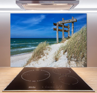 Cooker splashback Coastal dunes