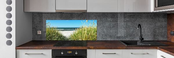 Cooker splashback Coastal dunes