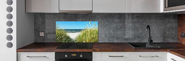 Cooker splashback Coastal dunes