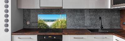 Cooker splashback Coastal dunes