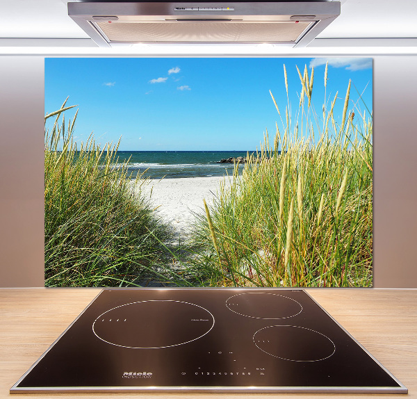 Cooker splashback Coastal dunes