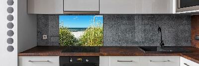 Cooker splashback Coastal dunes