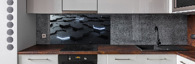 Cooker splashback Abstraction