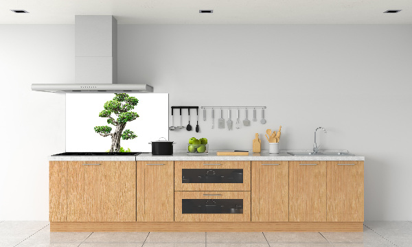 Kitchen splashback Bonsai tree