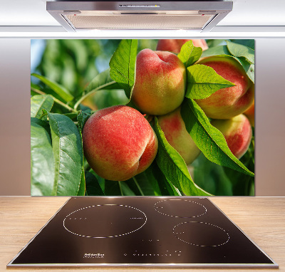 Cooker splashback Peaches