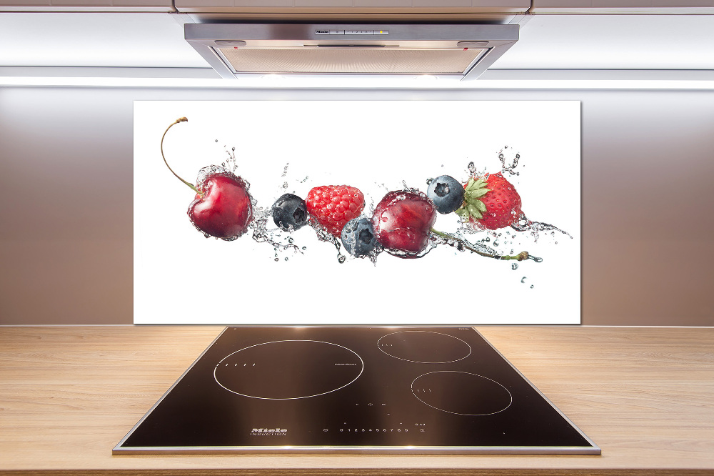 Cooker splashback Forest fruits