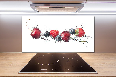 Cooker splashback Forest fruits