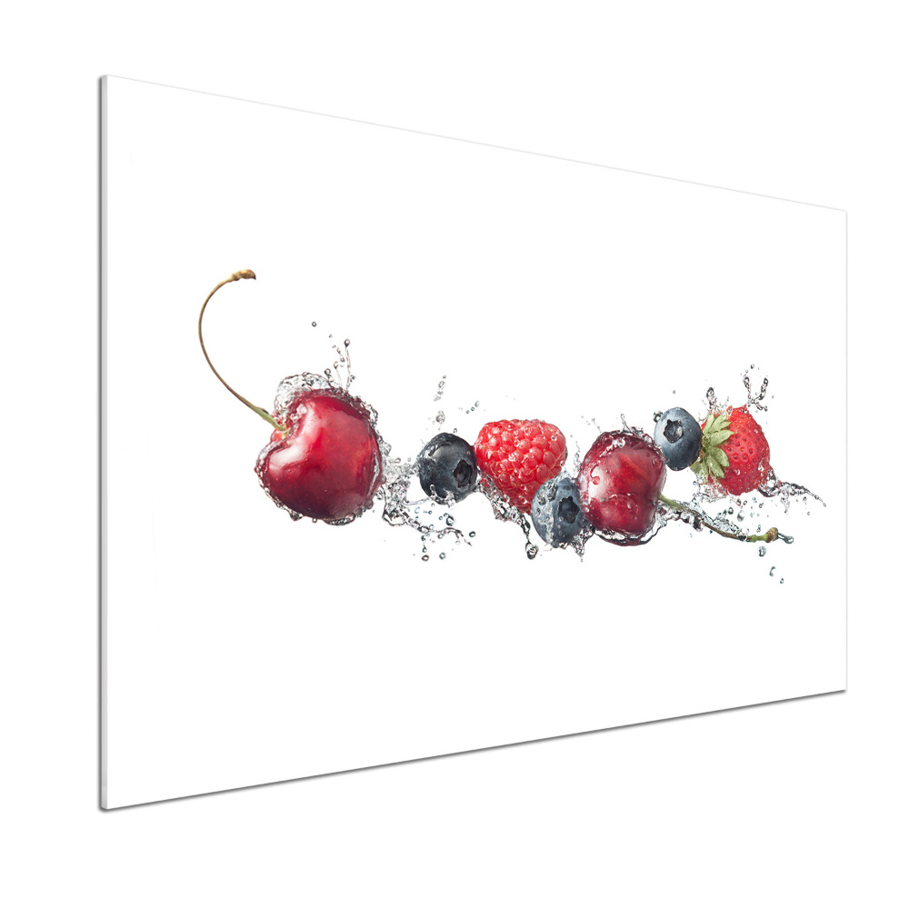 Cooker splashback Forest fruits