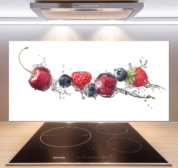 Cooker splashback Forest fruits