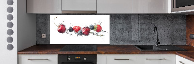 Cooker splashback Forest fruits