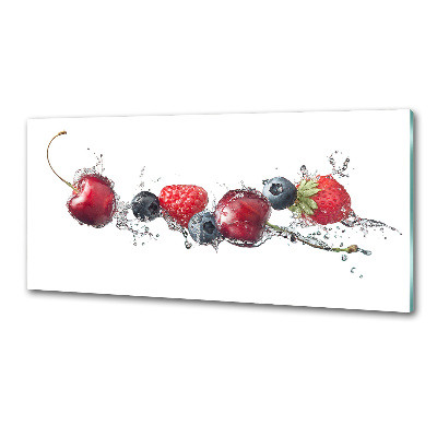 Cooker splashback Forest fruits