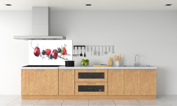 Cooker splashback Forest fruits