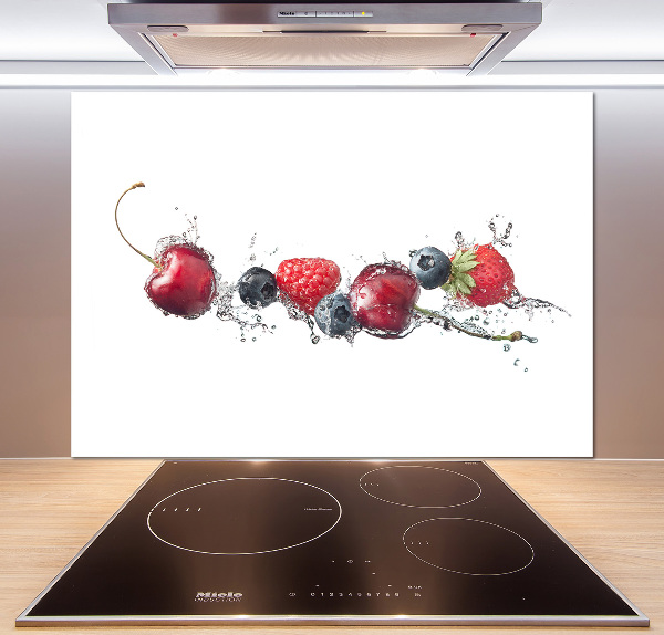 Cooker splashback Forest fruits