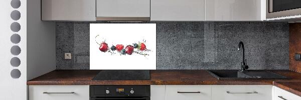 Cooker splashback Forest fruits