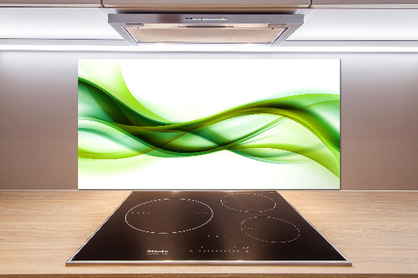 Cooker splashback Wave abstraction