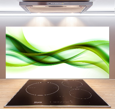 Cooker splashback Wave abstraction