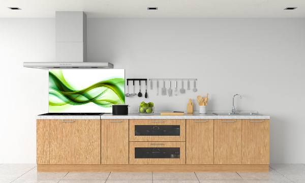 Cooker splashback Wave abstraction