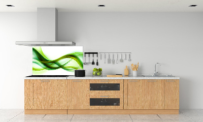 Cooker splashback Wave abstraction