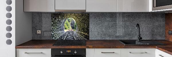 Kitchen splashback Railway tunnel