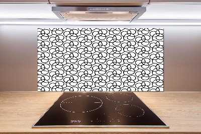 Cooker splashback Geometric background