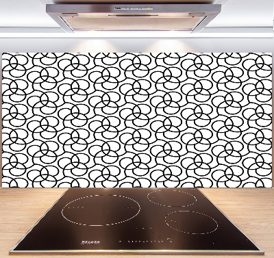 Cooker splashback Geometric background