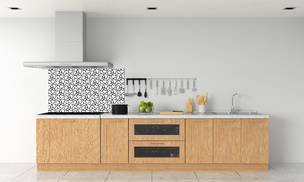 Cooker splashback Geometric background