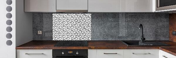 Cooker splashback Geometric background