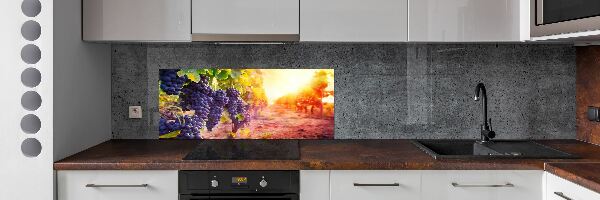 Cooker splashback Vines