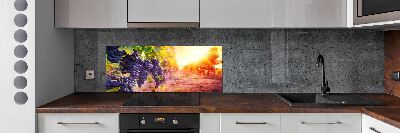 Cooker splashback Vines