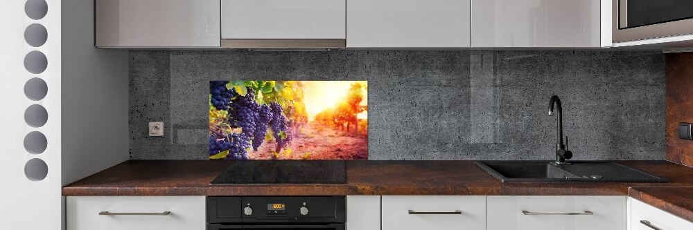 Cooker splashback Vines