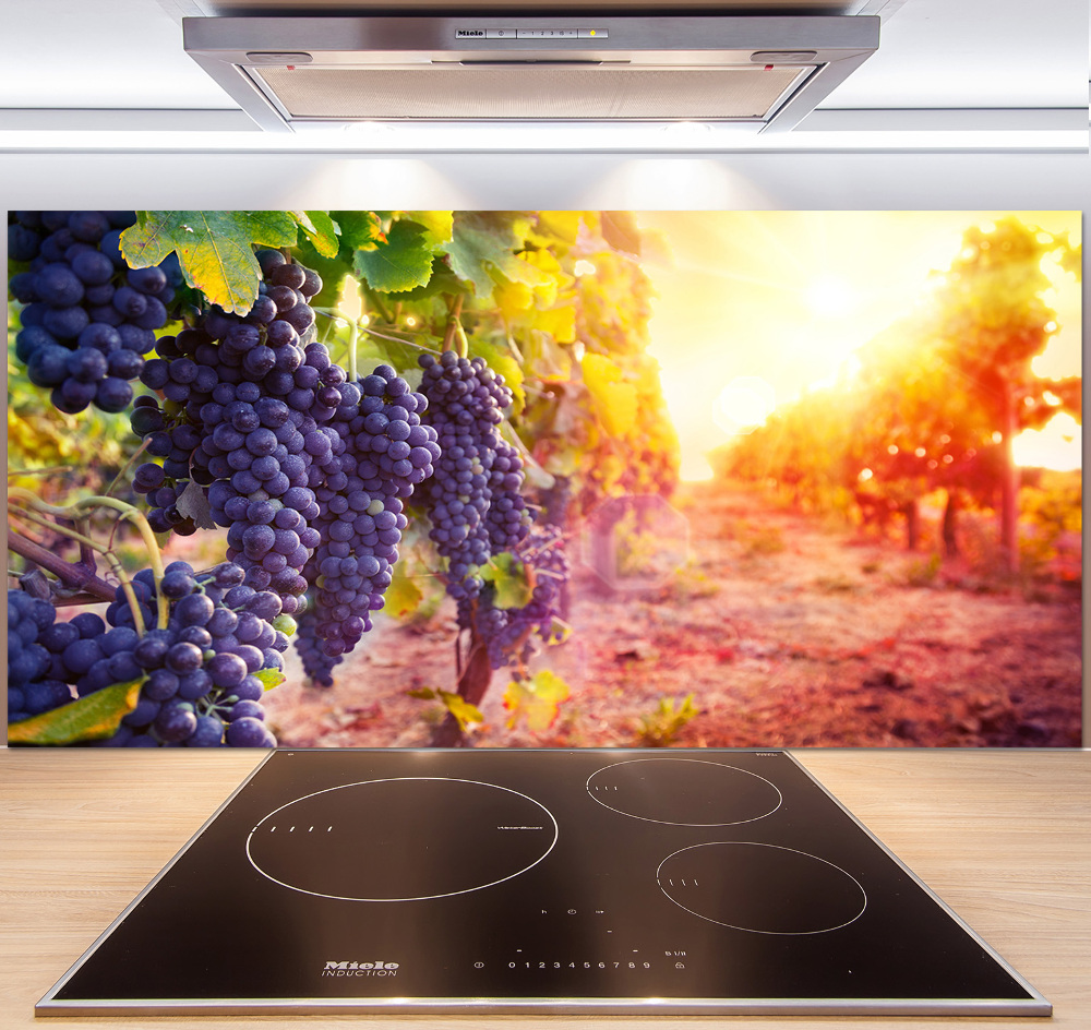 Cooker splashback Vines