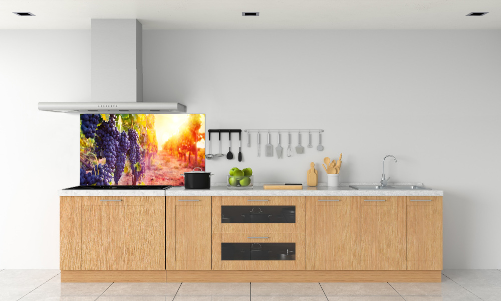 Cooker splashback Vines