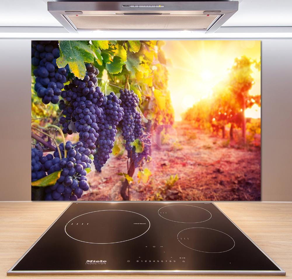 Cooker splashback Vines