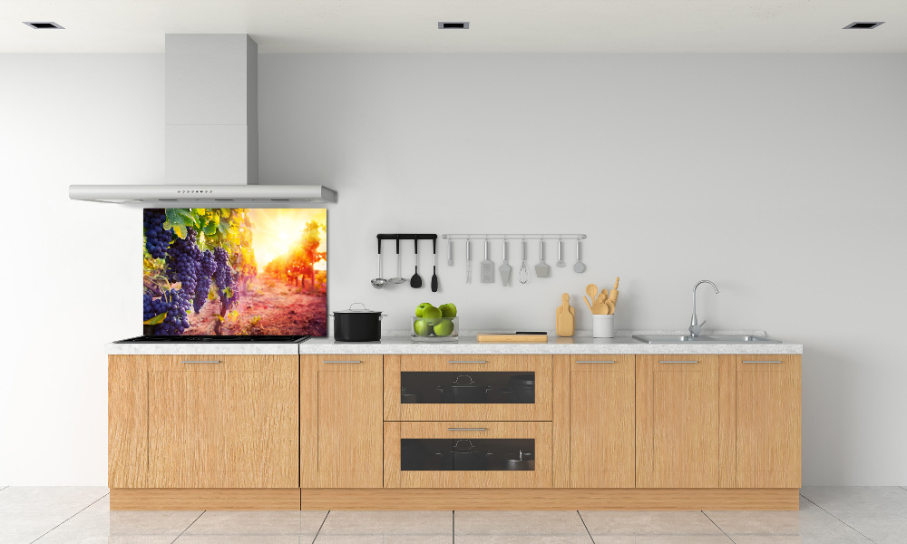 Cooker splashback Vines