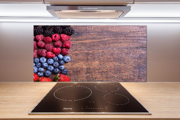 Cooker splashback Forest fruits