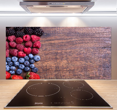 Cooker splashback Forest fruits