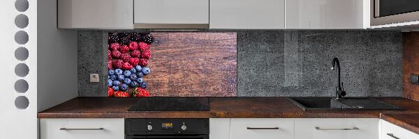 Cooker splashback Forest fruits