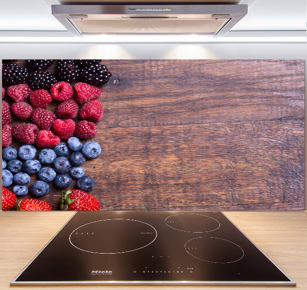 Cooker splashback Forest fruits