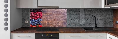 Cooker splashback Forest fruits