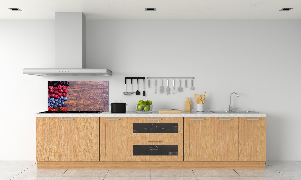 Cooker splashback Forest fruits