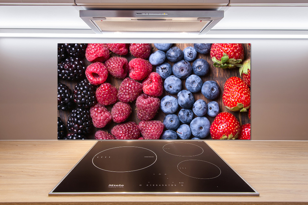 Cooker splashback Forest fruits