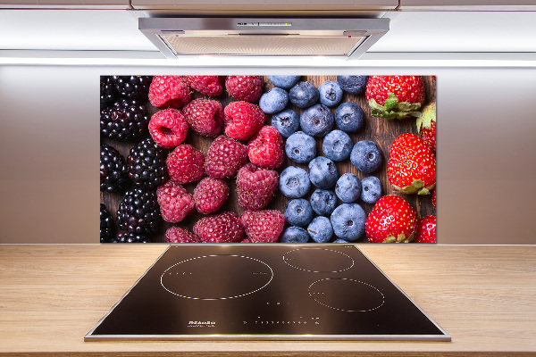 Cooker splashback Forest fruits