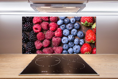 Cooker splashback Forest fruits