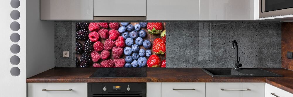 Cooker splashback Forest fruits