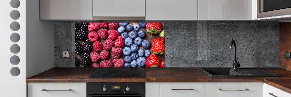 Cooker splashback Forest fruits